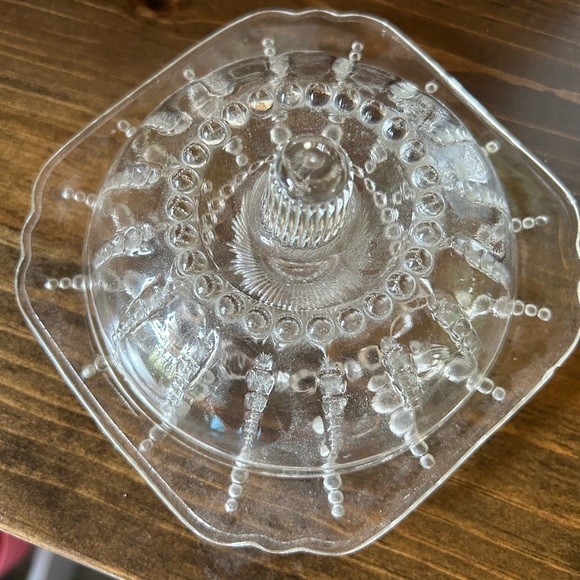 Vintage Dining Vintage Depression Oyster And Pearl Butter Dish